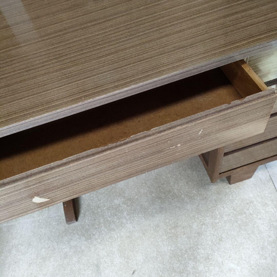 2月末迄再値下げ☆たのメル便含☆レトロ　ビンテージ　学習机　事務机　木製