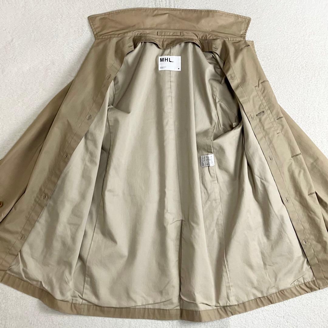 MHL ステンカラーコート ダウンライナー 着脱可　M ベージュ 匿名配送