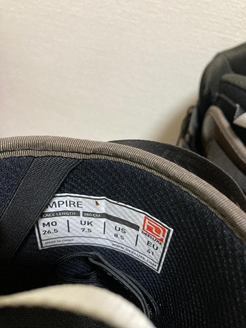 GW最終日特価今日だけDEELUXE EMPIREスノーボードブーツ26.5cm