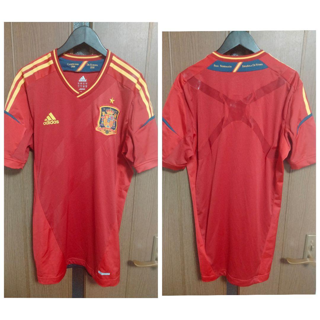 アディダス スペイン代表 オーセンティックユニフォーム 2012 テックフィット