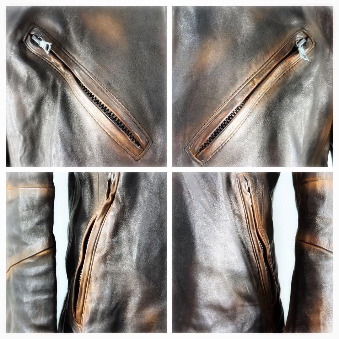 【未使用】ISAMU KATAYAMA BACKLASH ライダースジャケット