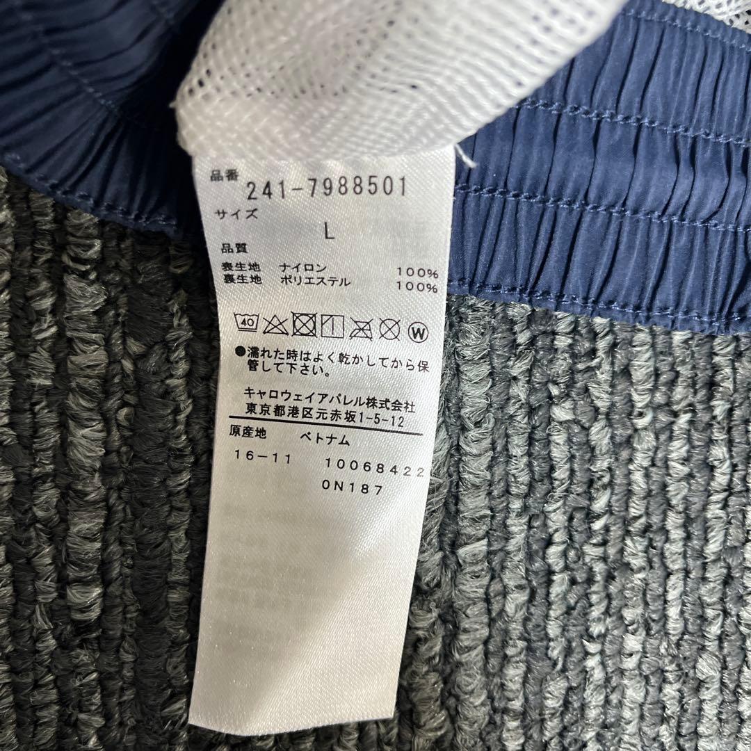 Callaway レインウェア Lサイズ ネイビー　キャロウェイキャップ付き