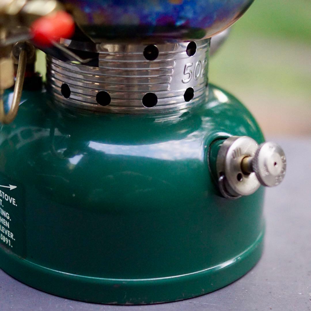 1963/7製造　コールマン502シングルバーナーストーブ
