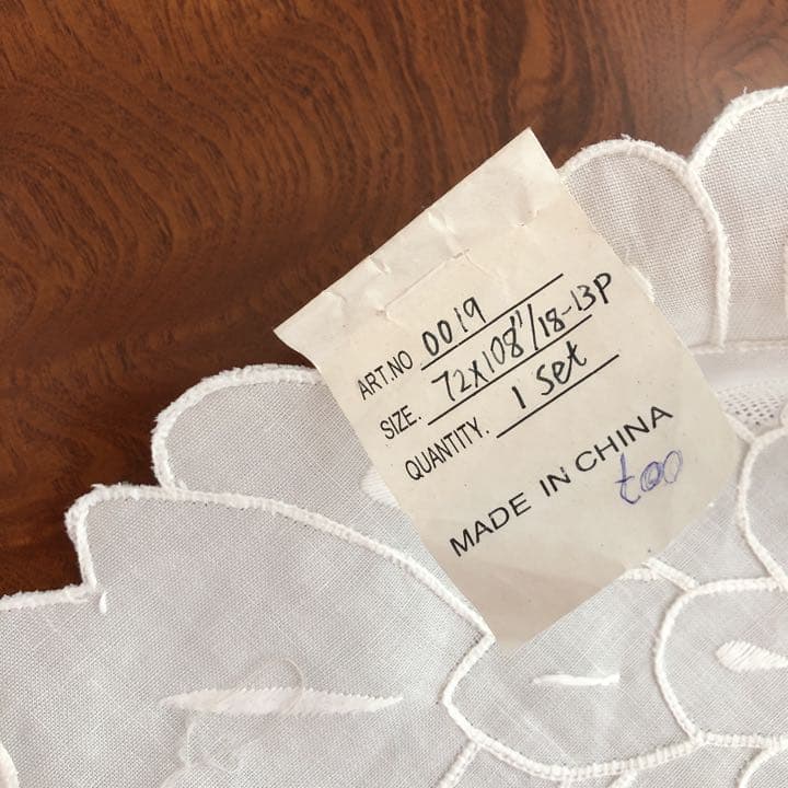 英國アンティーク　レース　刺繍　ローラアシュレイ