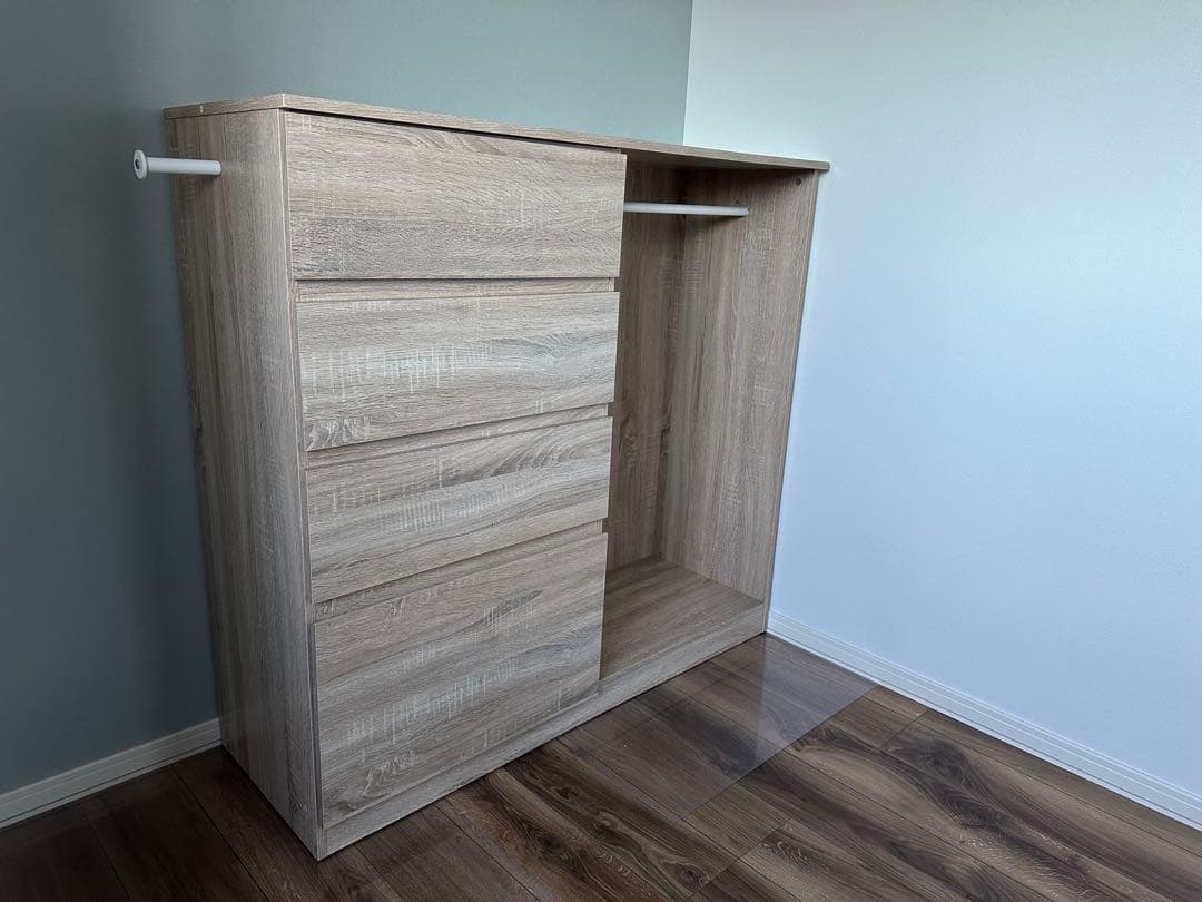 LOWYA ハンガーラック収納