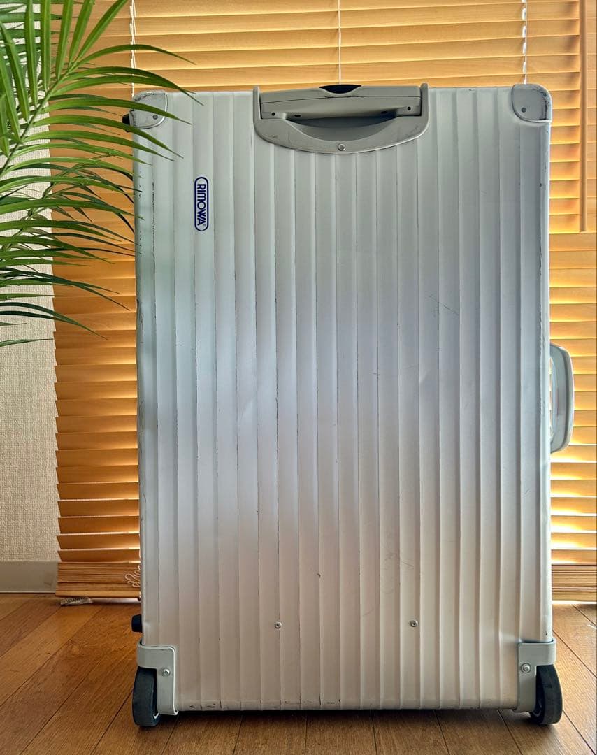 RIMOWA リモワ 大型 2輪 ヴィンテージ シルバー 旧モデル ドイツ購入