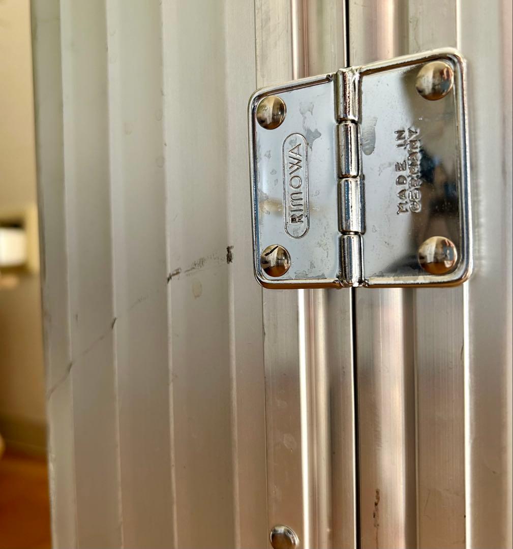 RIMOWA リモワ 大型 2輪 ヴィンテージ シルバー 旧モデル ドイツ購入