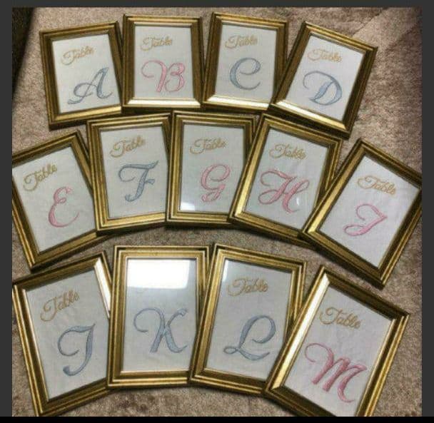 結婚式 テーブルナンバー　など まとめ売り