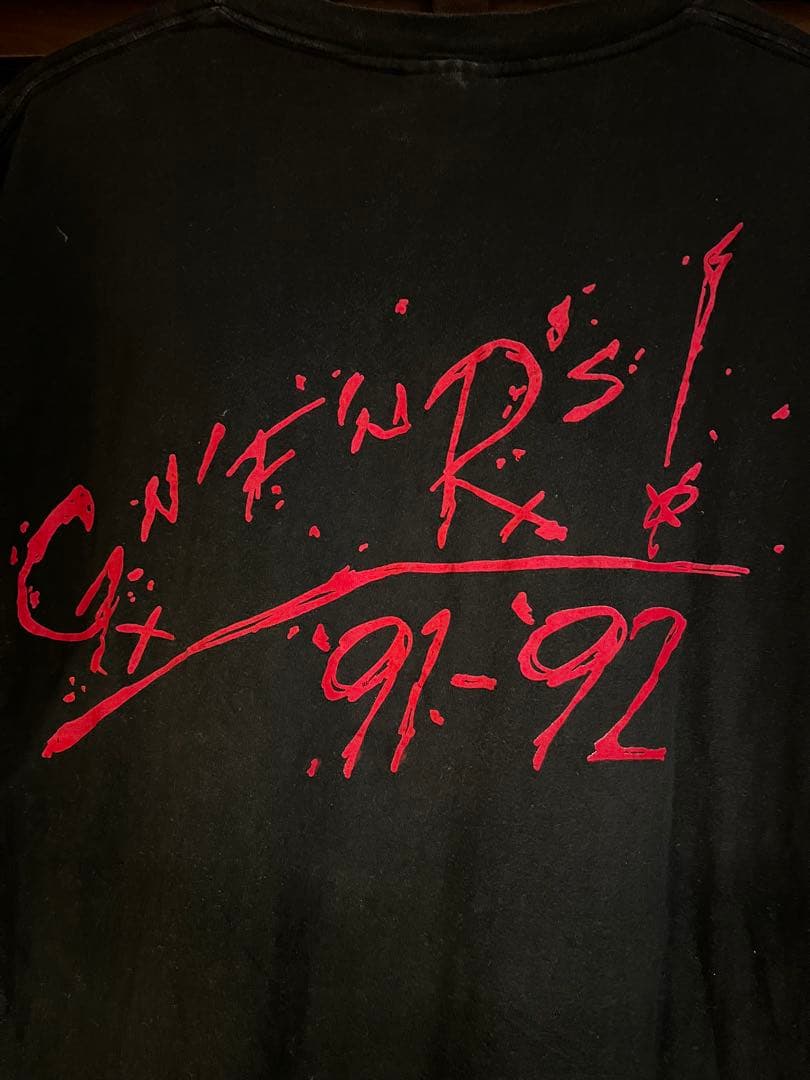 Snash　GUNS N' ROSES 1992年Tシャツ