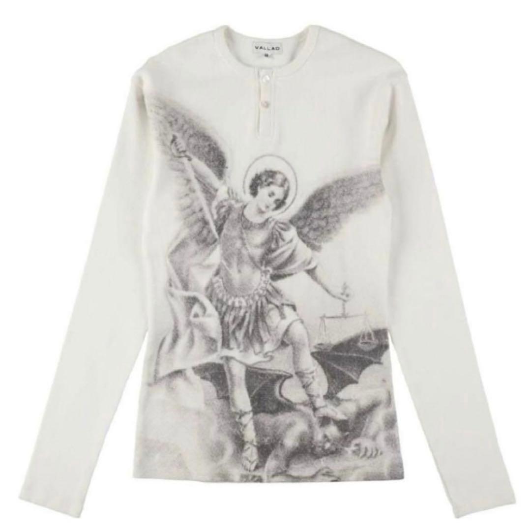 VALLAD V.HENRY NECK L/S サーマル ホワイト L IO