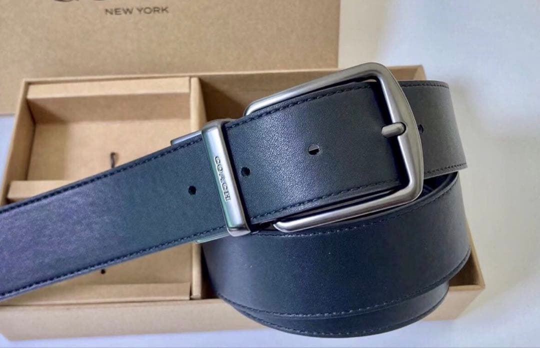 新品正規品コーチCOACH3点セットシグネチャーフリーサイズ　レザーベルト