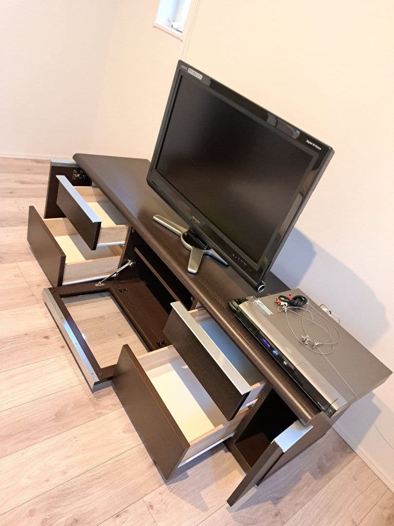 【値下げ】ニトリ テレビ台 ローボード パルサー 165 DBR