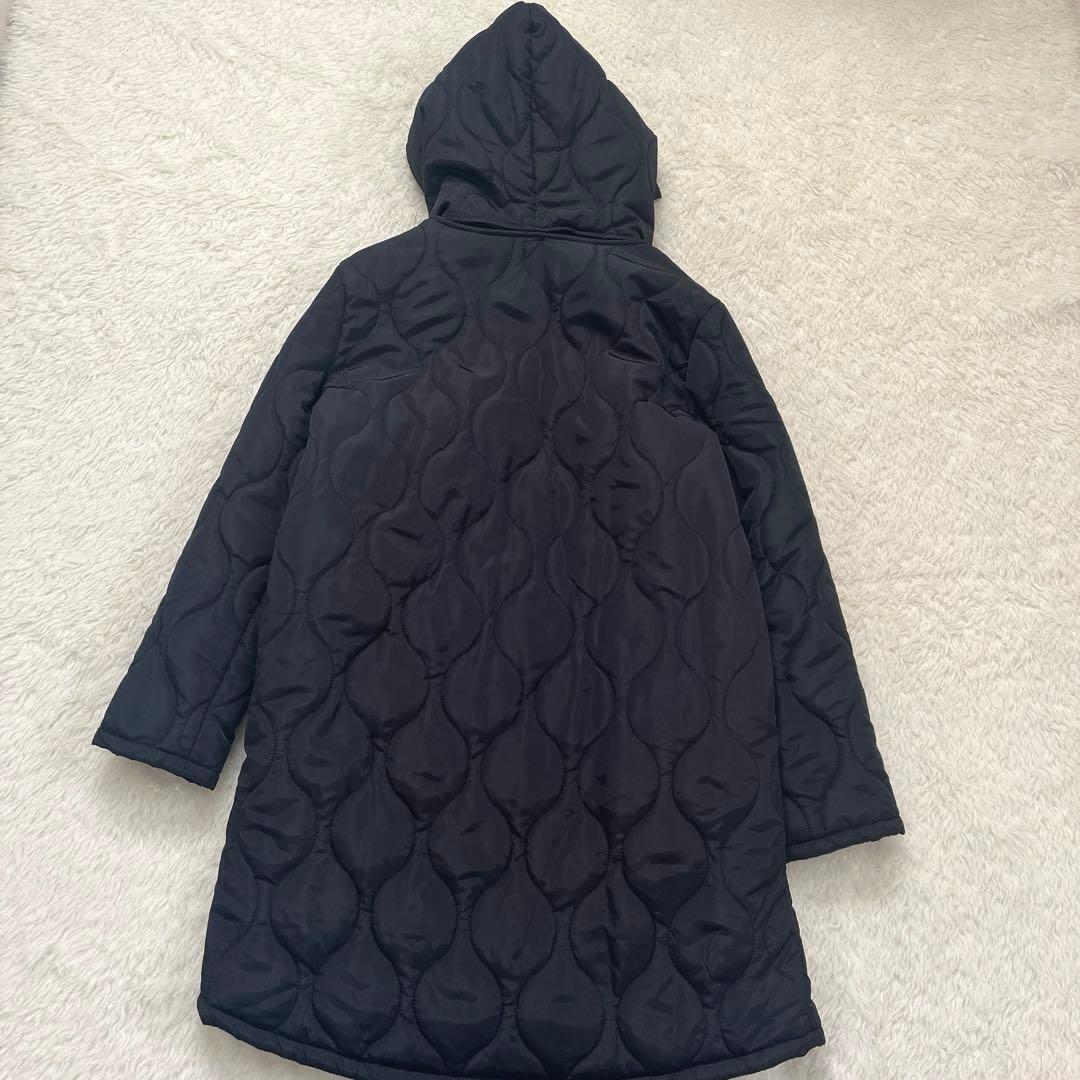 iminoaru アニエスべー　キルティングコート ブラック 2way コラボ