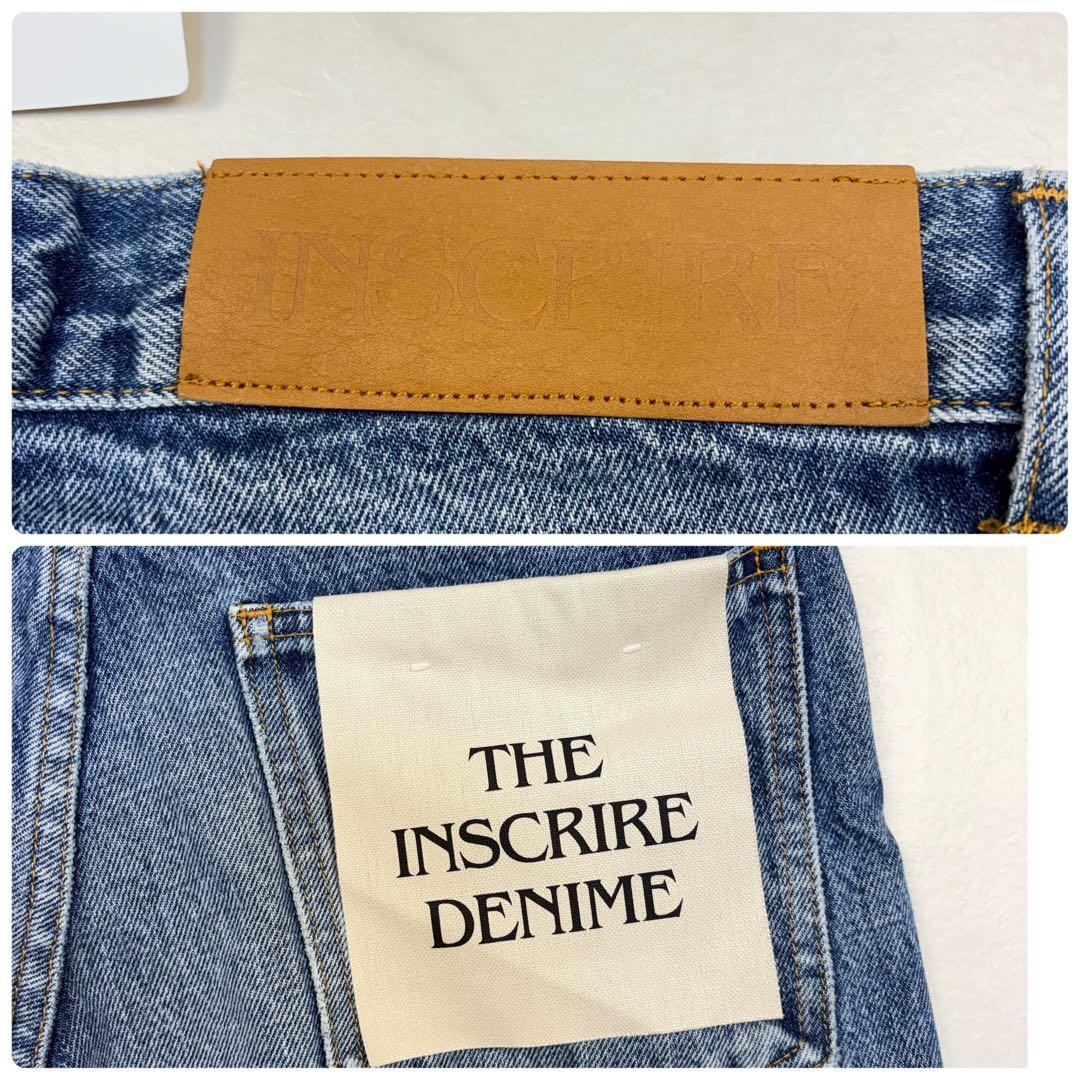 新品タグ付き！アンスクリア　フレアデニムパンツ　カットオフ　36