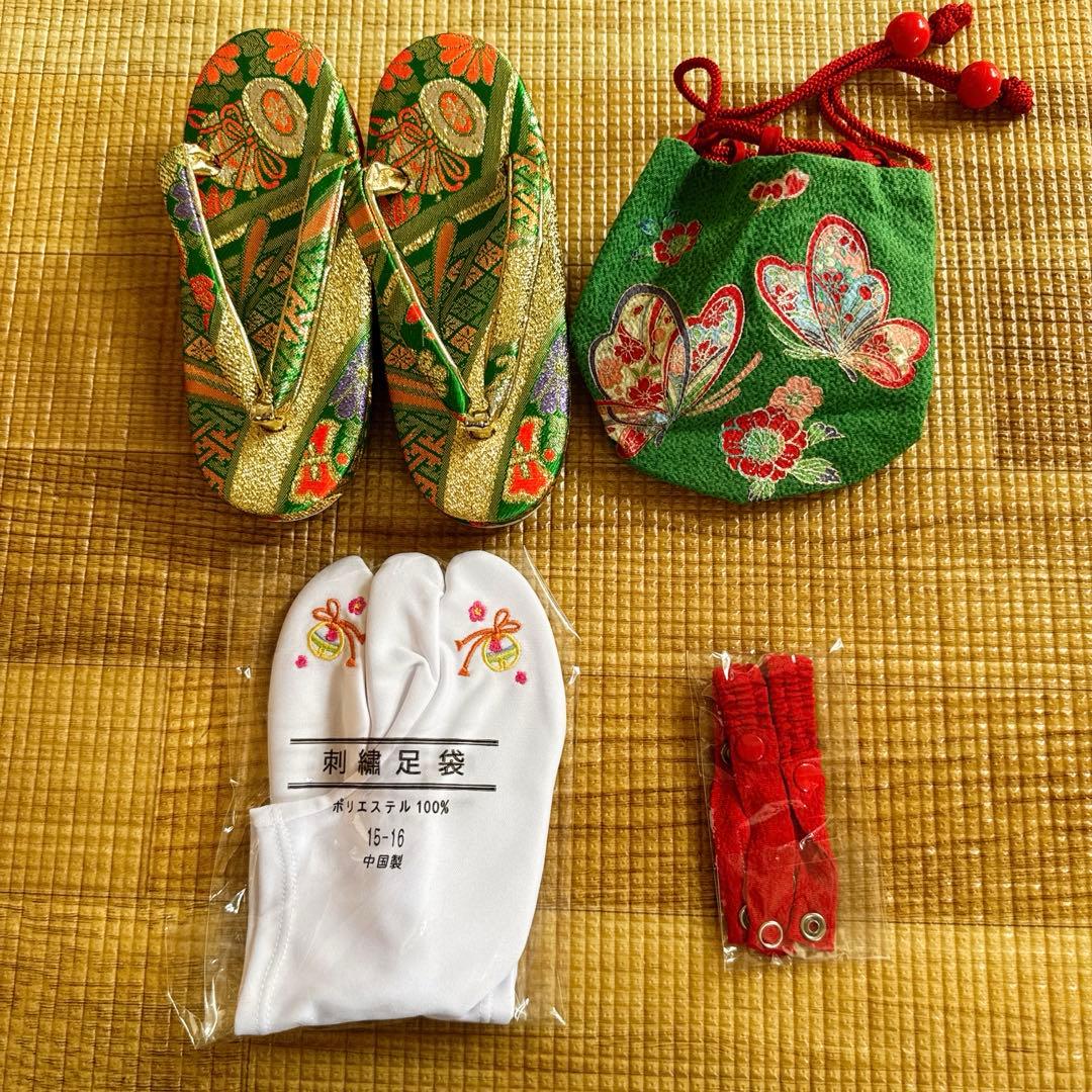 美品 キャサリンコテージ 七五三 着物 3歳 8点セット 女の子