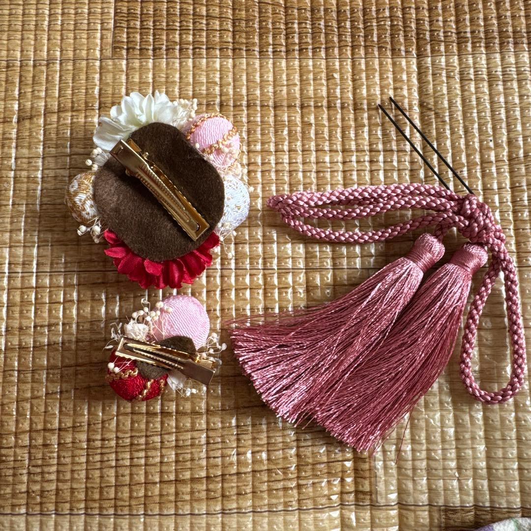 美品 キャサリンコテージ 七五三 着物 3歳 8点セット 女の子