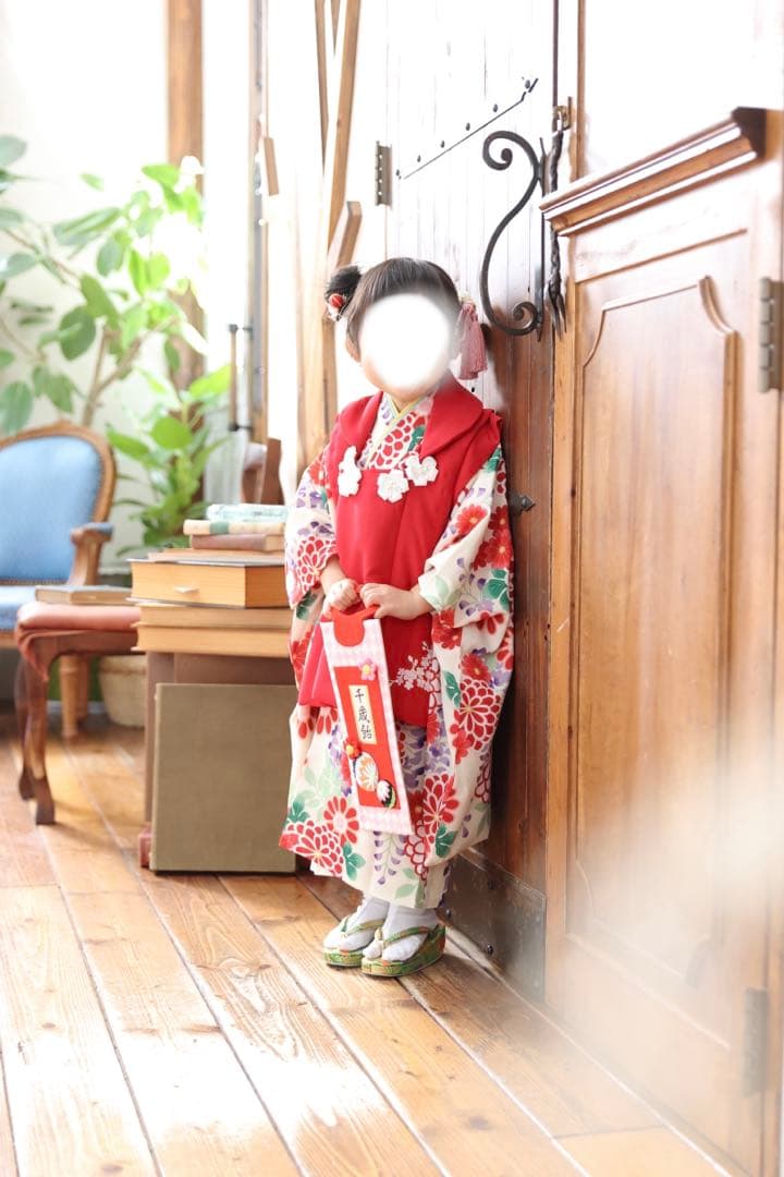 美品 キャサリンコテージ 七五三 着物 3歳 8点セット 女の子