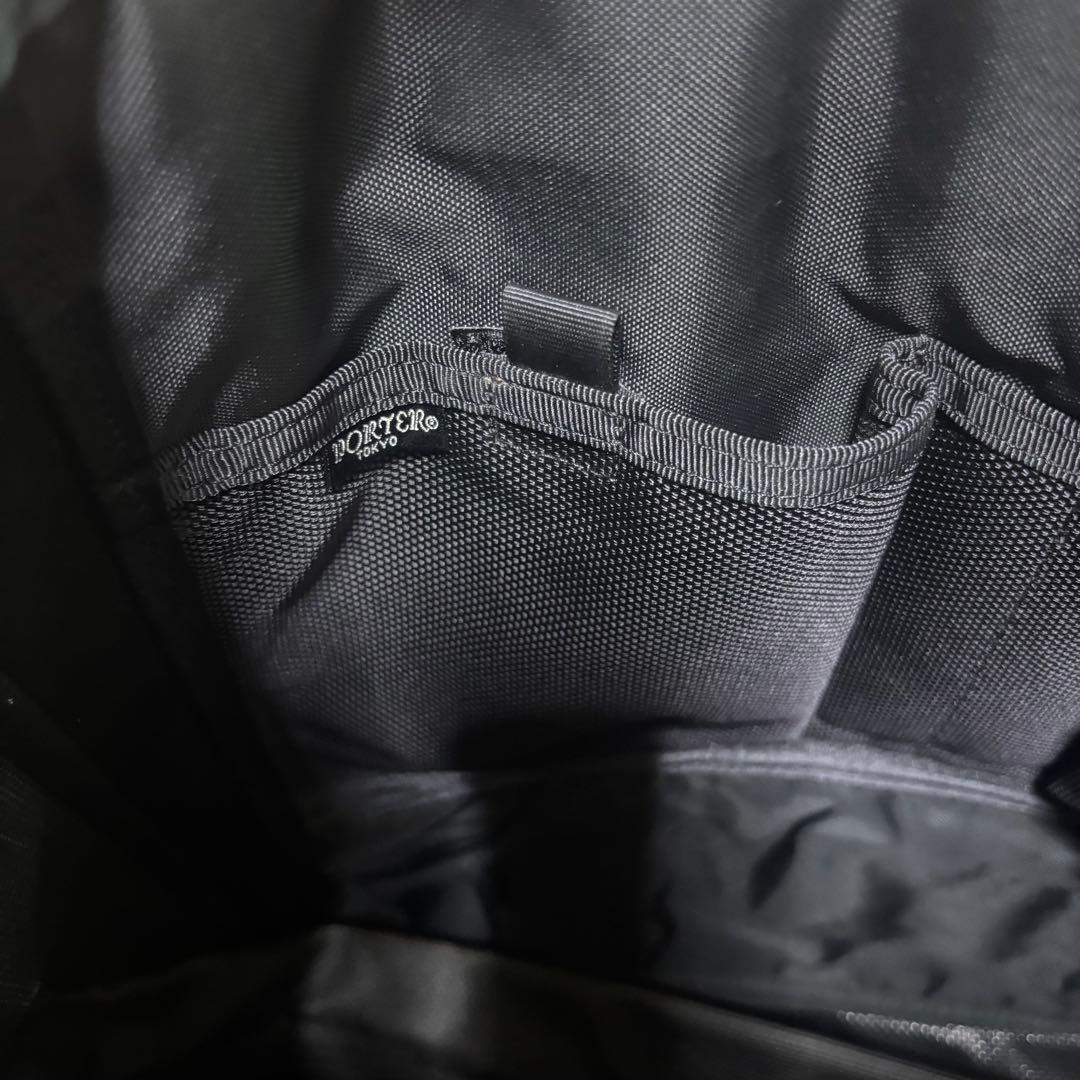 【人気】ポーター　ヒート　トートバッグ　ブラック　A4 ビジネス　拡張