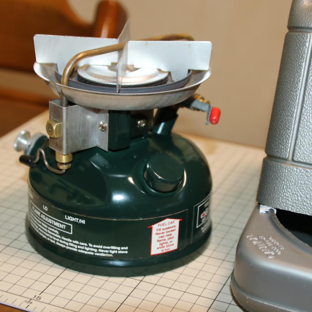 美品 希少 コールマン ５０８　２レバー　No.167