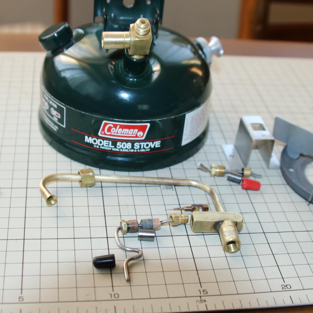 美品 希少 コールマン ５０８　２レバー　No.167