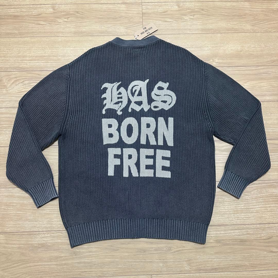 トップス Hide and Seek Rib Knit Cardigan