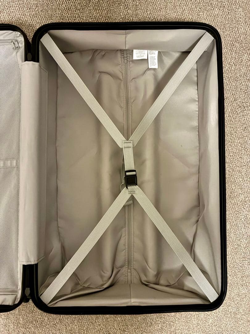 無印良品 バーを自由に調節できるハードキャリーケース（88L） 中古