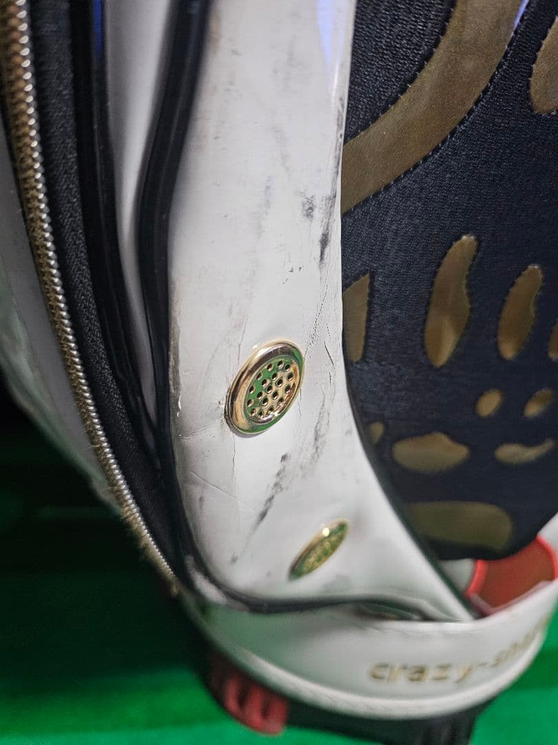 CRAZYキャディーバック ヘッドカバー付き