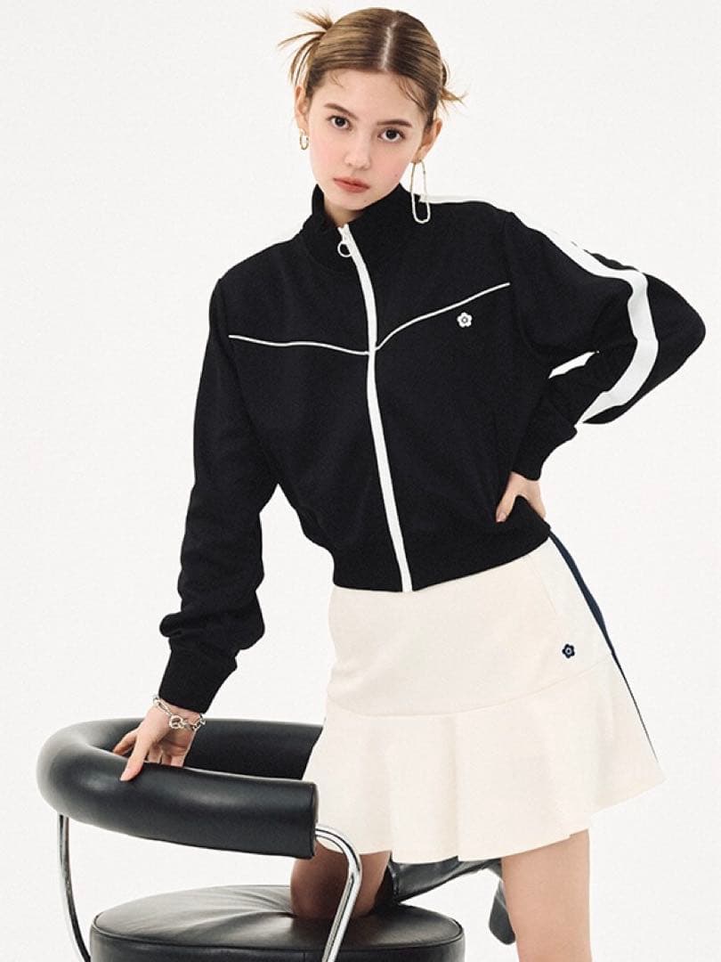 LILY BROWN × MARY QUANT ブラック ジャージ