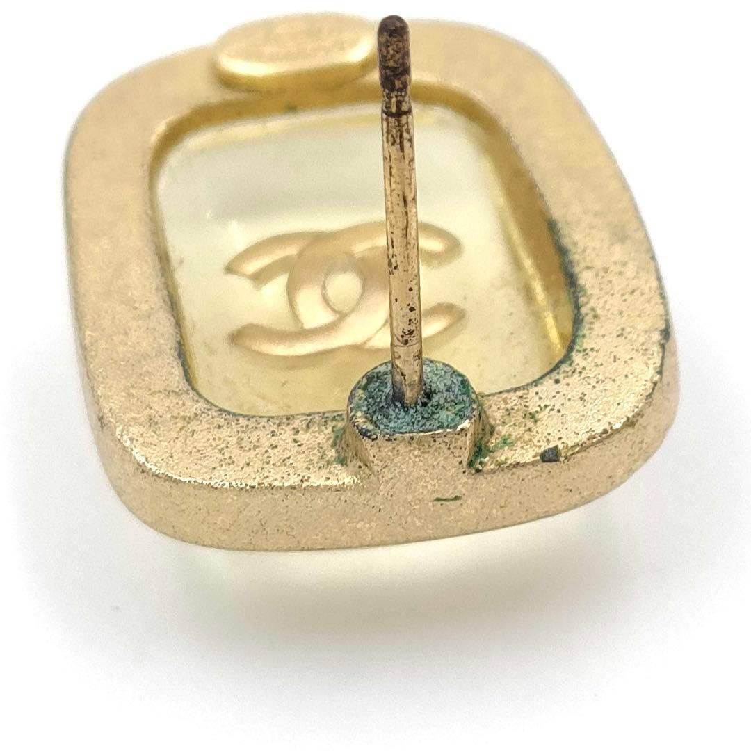 CHANEL シャネル ココ クリア ピアス 片耳 01P