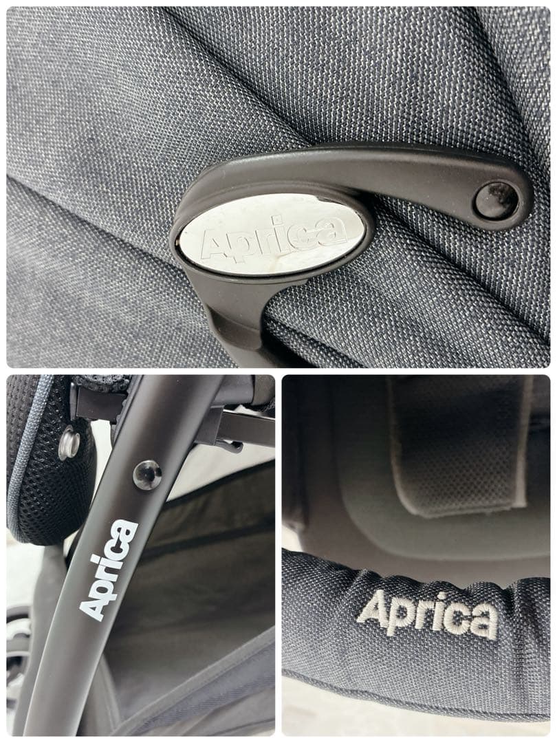 【美品】Aprica ベビーカー ラクーナ クッション フリー プラス