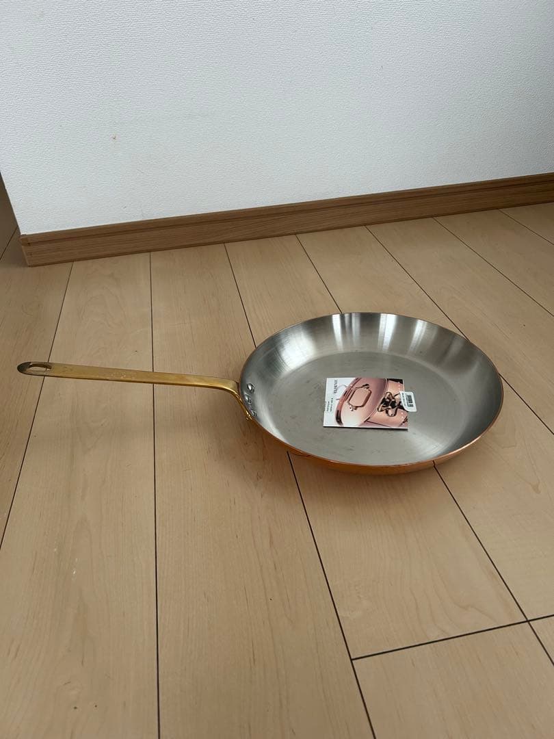 トロＭＡＵＶＩＥＬ（ムヴィエール）フライパン銅（スズメッキ） 30cm