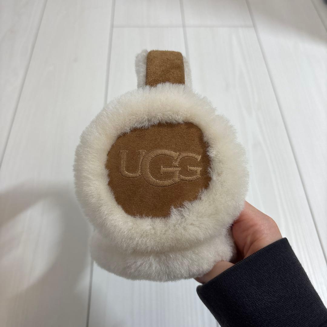 UGG イヤーマフ 箱付き chestnut