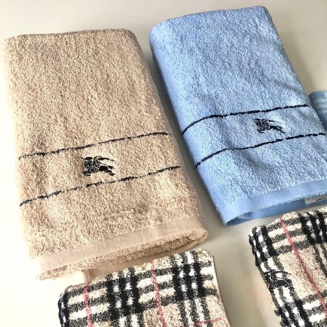 新品未使用　バーバリー　タオル６枚セット