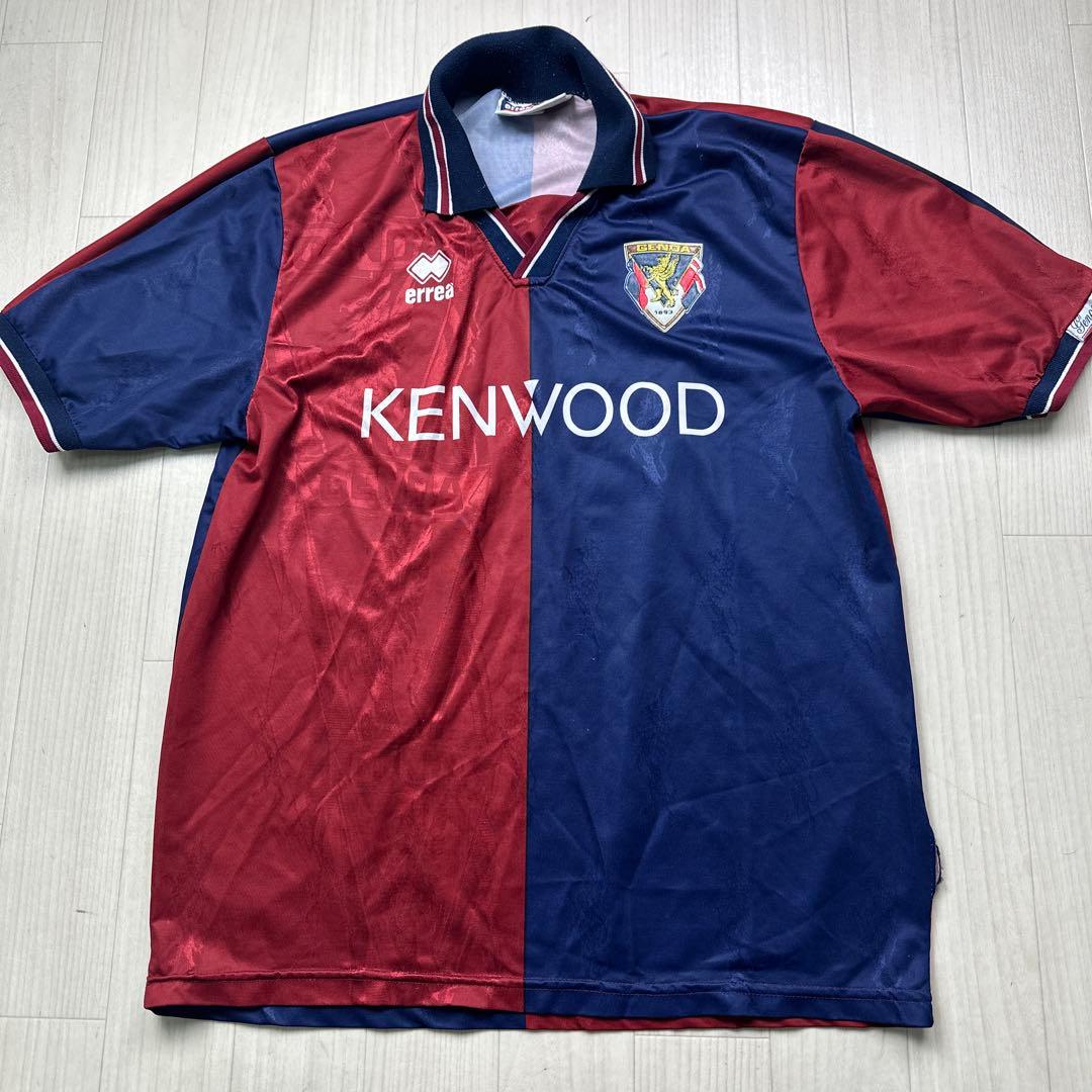 errea ジェノアCFCユニフォーム94/95 11番三浦知良