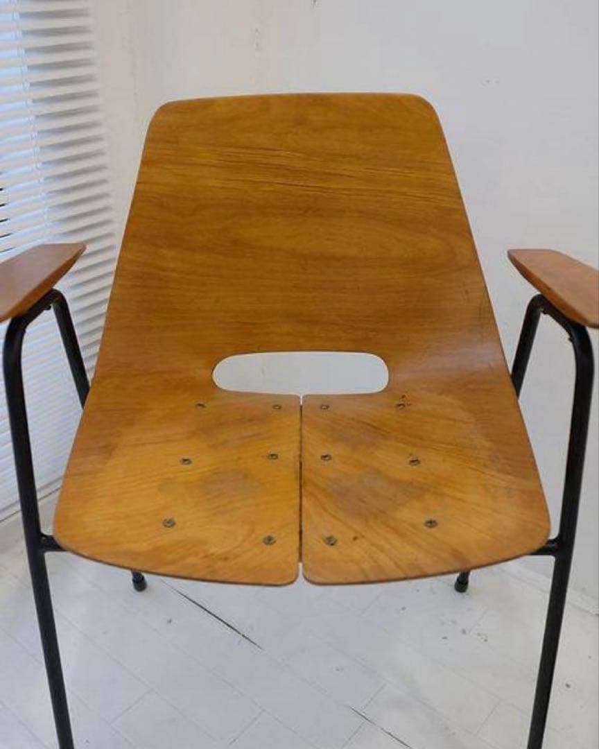 ピエールガーリッシュ　トノーチェア　ミッドセンチュリー　椅子　ペリアン　値下げ