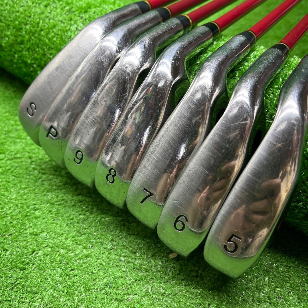 寶TIS-537 WORLD EAGLE アイアンセット 7本 flex R