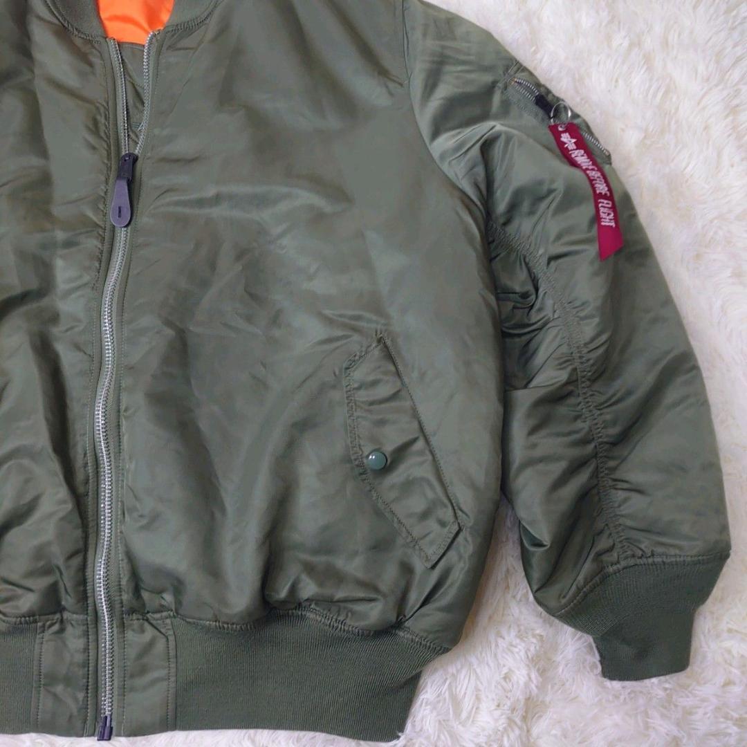 【特大】ALPHA INDUSTRIES MA-1 フライトジャケット 5L