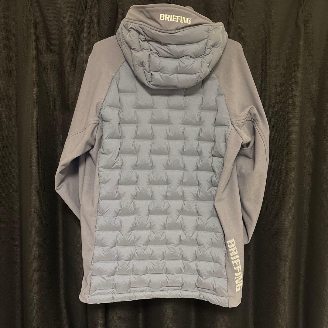 BRIEFING フード付きジャケット M グレー