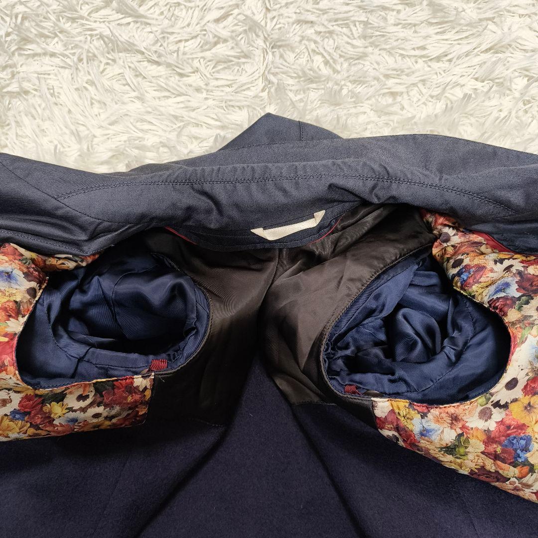 近年モデル ポールスミスコレクション ステンカラーコート ライナー フラワー M