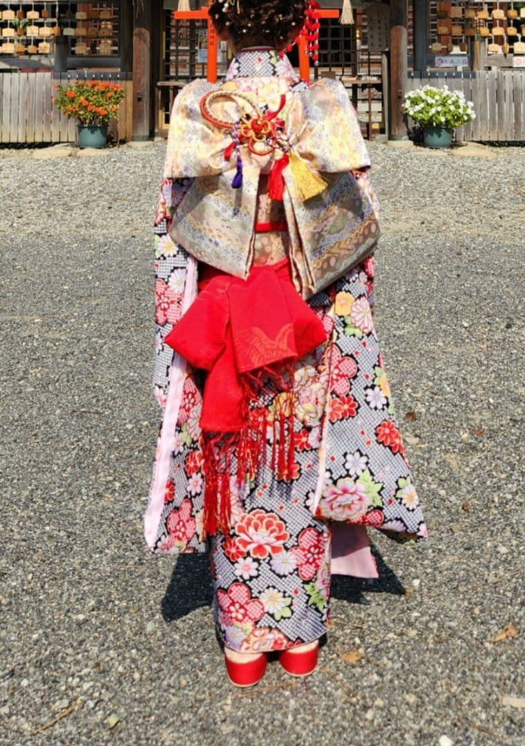 七五三着物一式★女の子　7歳