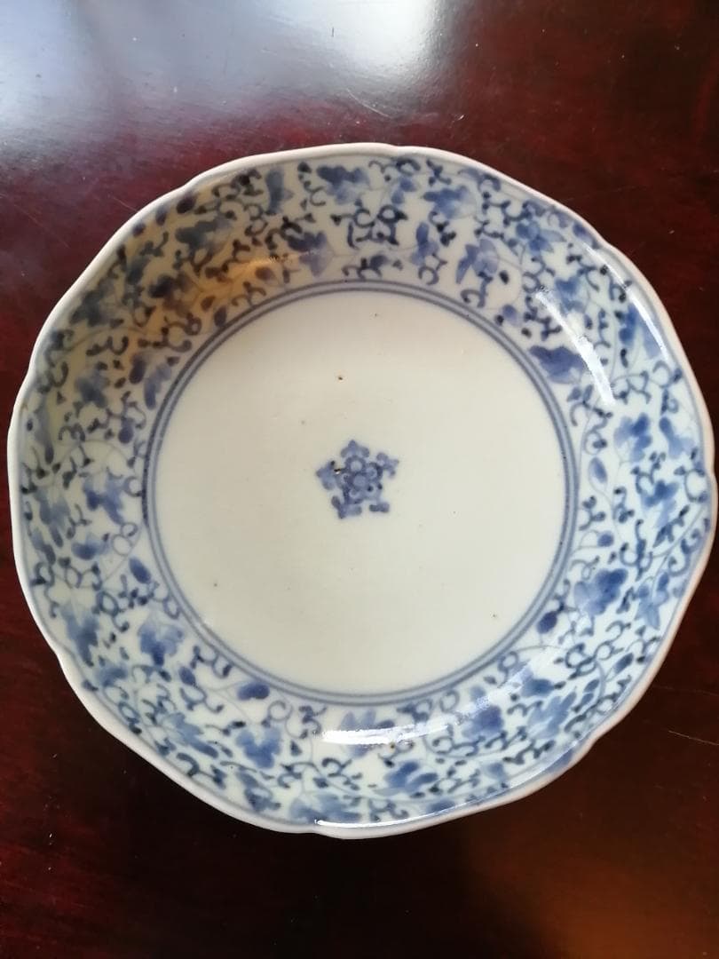 5枚セット　大明年製 豆皿 江戸期 染付 古伊万里　プレート