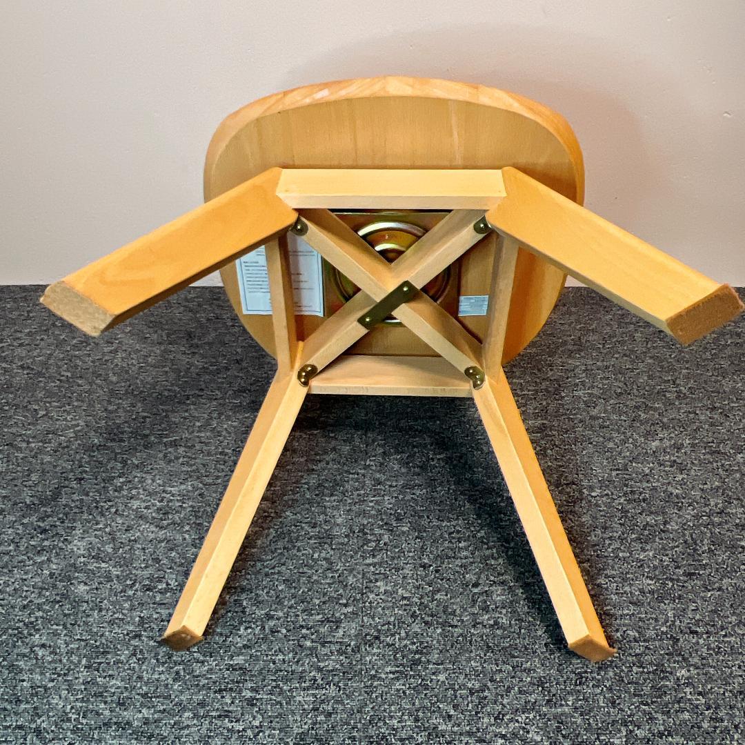 美品　ニトリ Nコレクション　C-53（S） 360°回転 ダイニングチェア