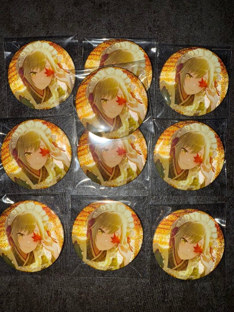 プロセカ グリッター缶バッジ グリ缶 48C 日野森雫 志歩 各10点
