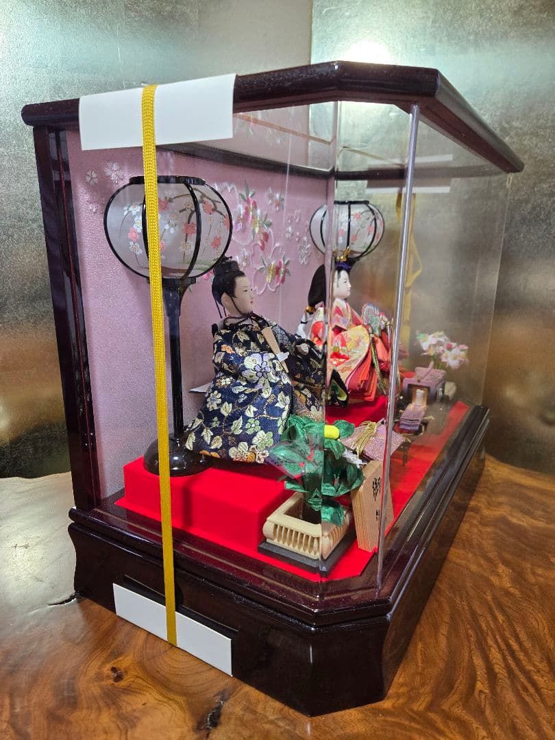 【一点限り】雛人形 ケース飾り　K26