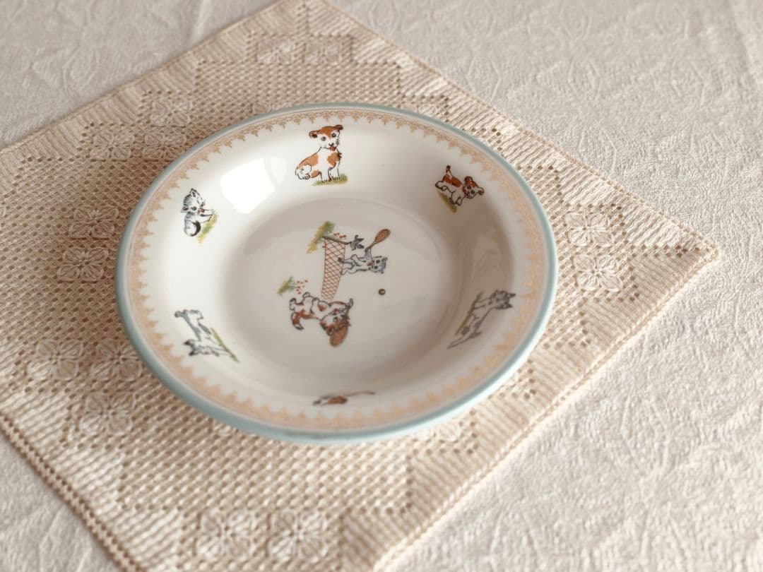 【アナベルさま】vintage limoges ❀ どうぶつ達の 可愛いプレート