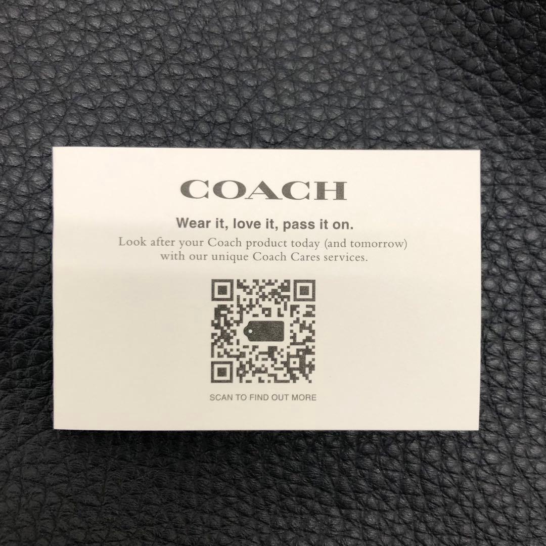 【極美品】COACH コーチ　ネイビー レザー メッセンジャーバッグ メンズ