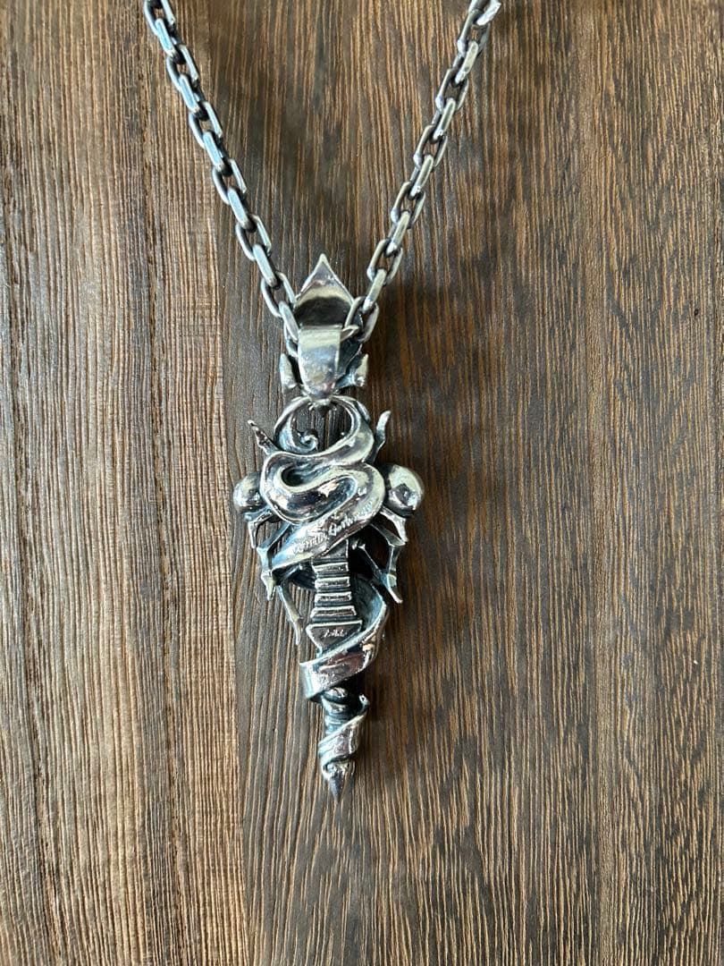 シルバーアメジストペンダントネックレス F.A.L 蠍