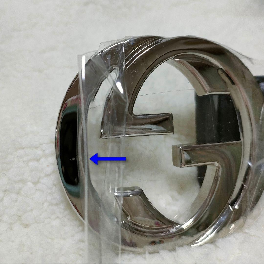 グッチ GUCCI ベルト GG グッチシマ インターロッキングG 黒