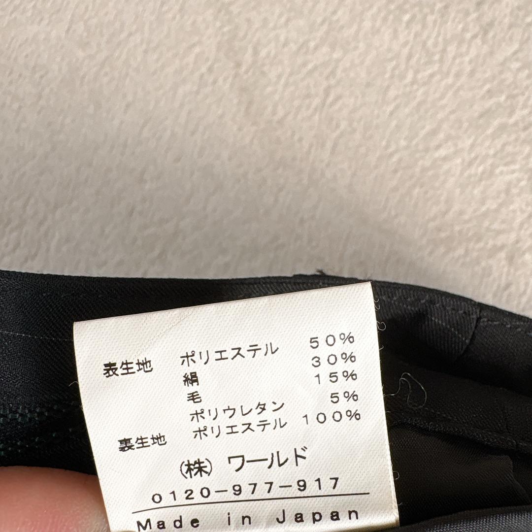 美品⭐️INDIVI V.A.I ストライプ パンツセットアップ シルク混38