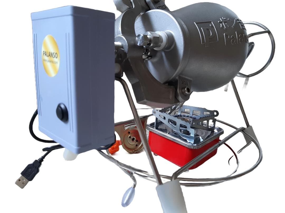 ポン菓子機 6合用のポン吉楽 電動式フルセット 5つの安全設計 圧縮式焼き栗機